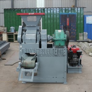 charcoal ball briquette making machine with diesel engine