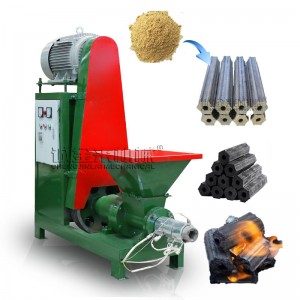 Sawdust charcoal briquette machine